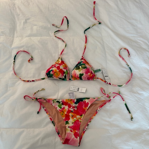 Floral j.crew Bikini Set - Picture 2 of 5
